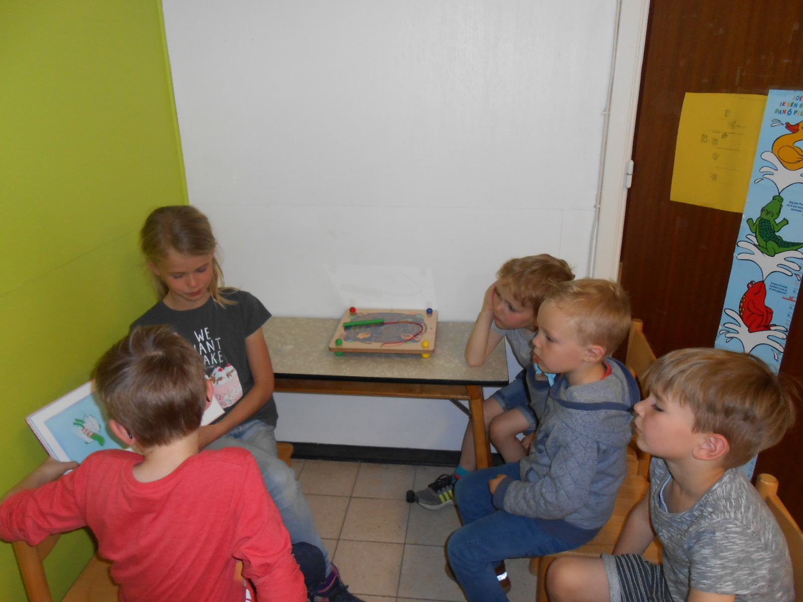 voorlezen in de kleuterschool